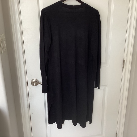 Rickis black duster cardigan. - Picture 2 of 8